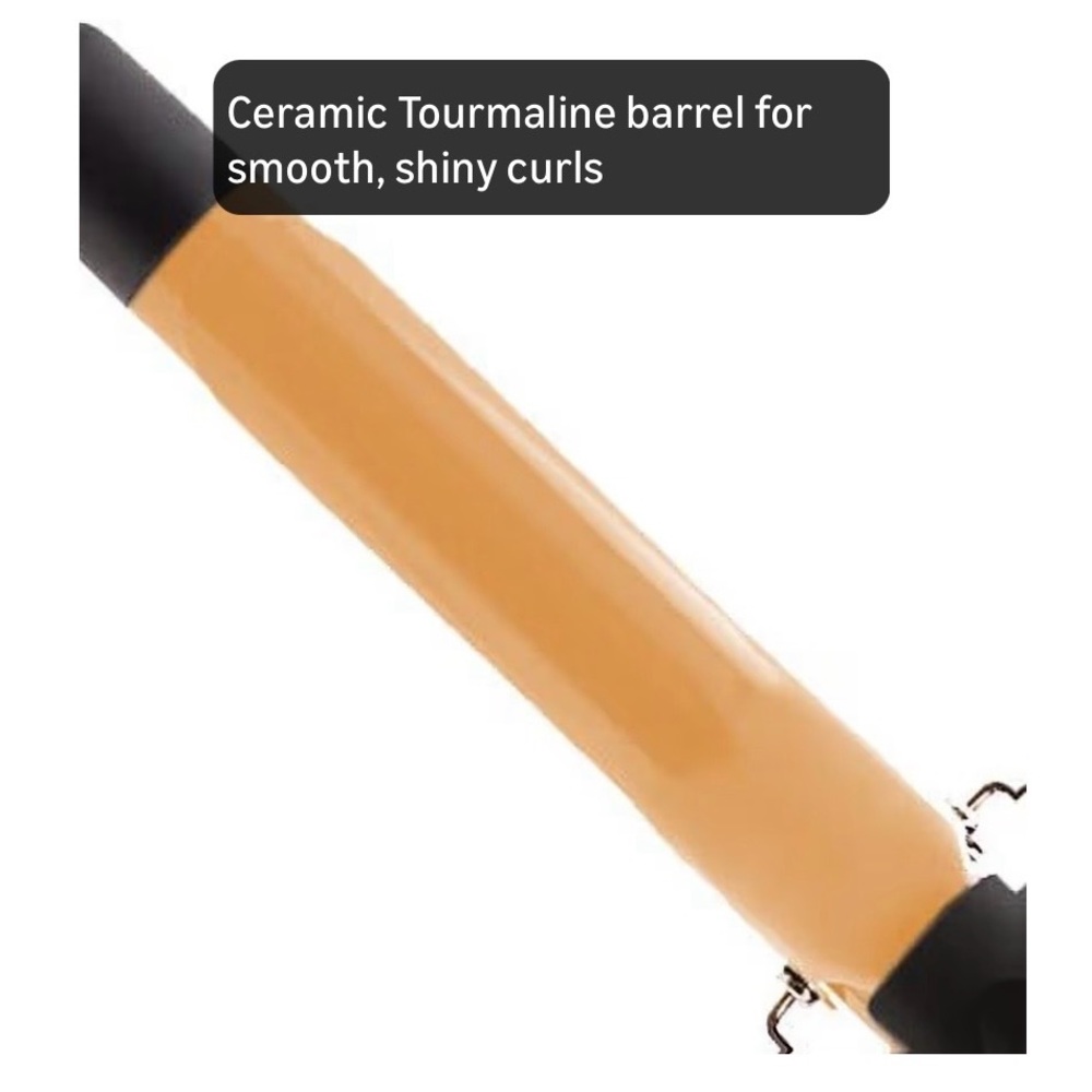 CHI Ceramic Curling Iron - Black and Gold 1” - Picture 2 of 6